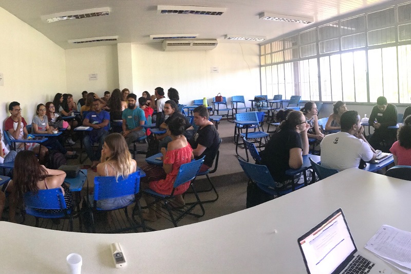 A atividade aconteceu no auditório do CECH-UFS campus São Cristóvao (foto: Rivandson Teles/ Proex)
